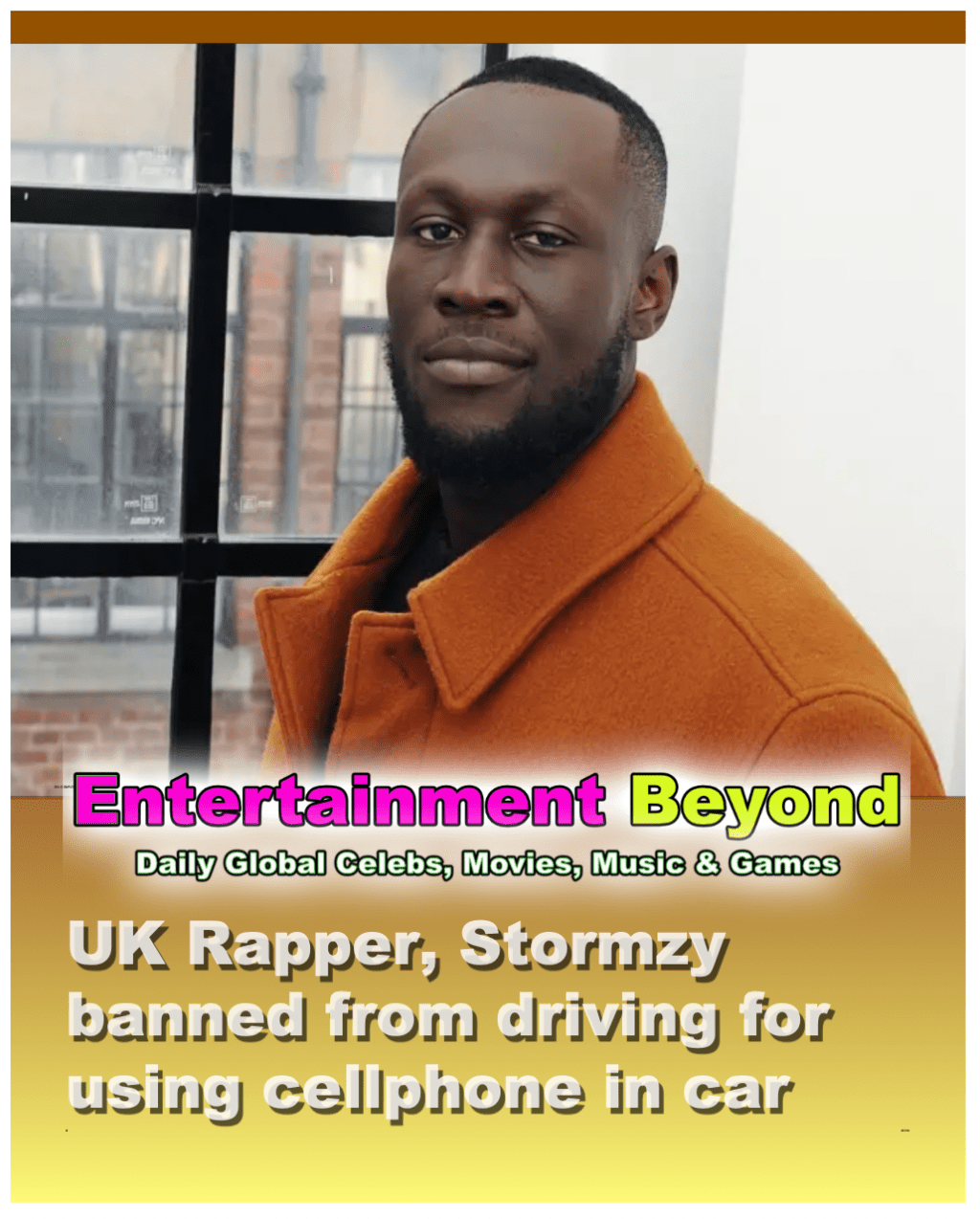 Stormzy banned from&nbsp;Driving