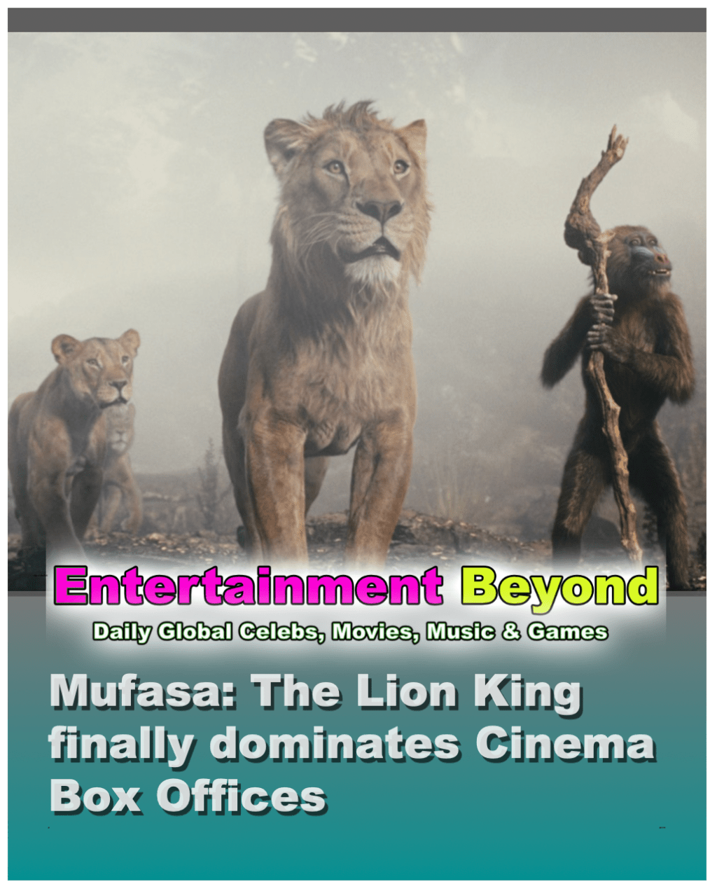 Mufasa: The Lion King Dominates Box&nbsp;Office